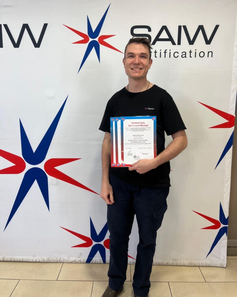 Raising the Bar: SAIW Celebrates Student Success in Advanced Tube Welding